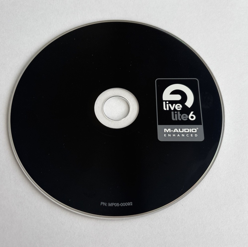 Ableton Live Lite 6 M-Audio Enhanced Software CD