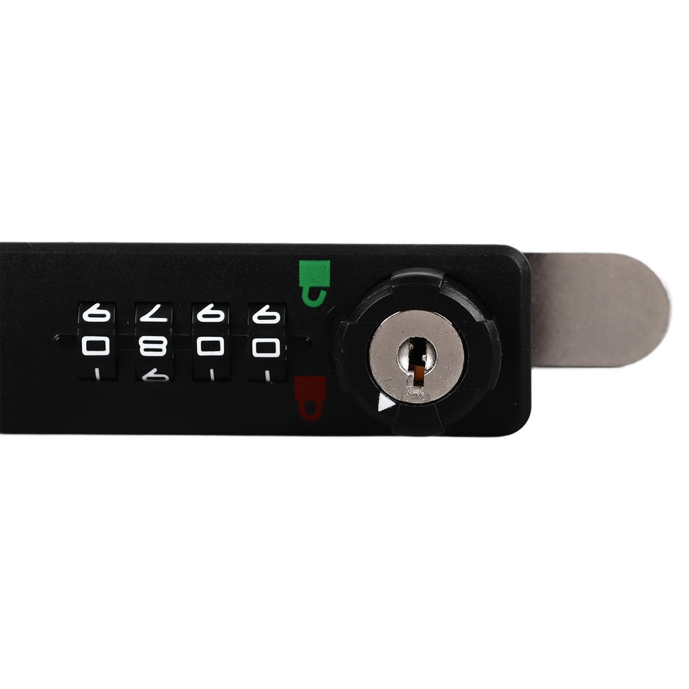 4 Digit Mechanical Dial Combination Lock Password Safety Drawer Shoe File