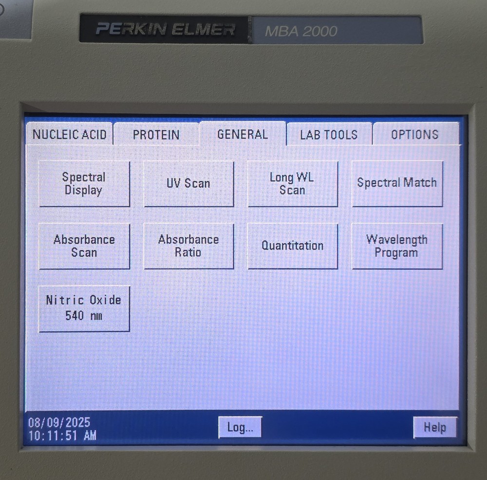 Perkin Elmer MBA 2000 UV/Vis Spectrophotometer