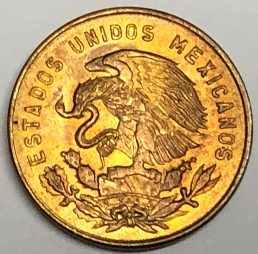 # C1650 MEXICO COIN, 5 CENTAVOS 1964 Unc.