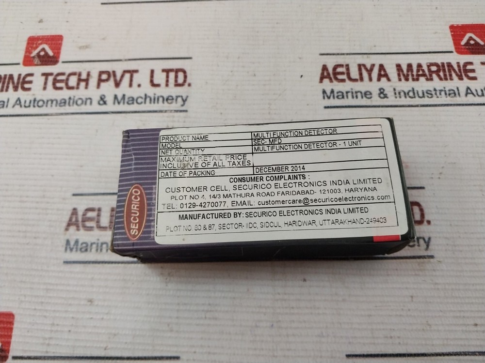Securico Sec-Mfd Multi Function Detector 12V DC 20MA