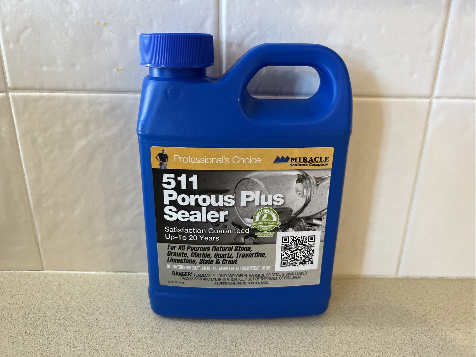 Miracle Sealants PLUS QT 511 Porous Plus Sealer 32 oz Quart 1 1 Quart