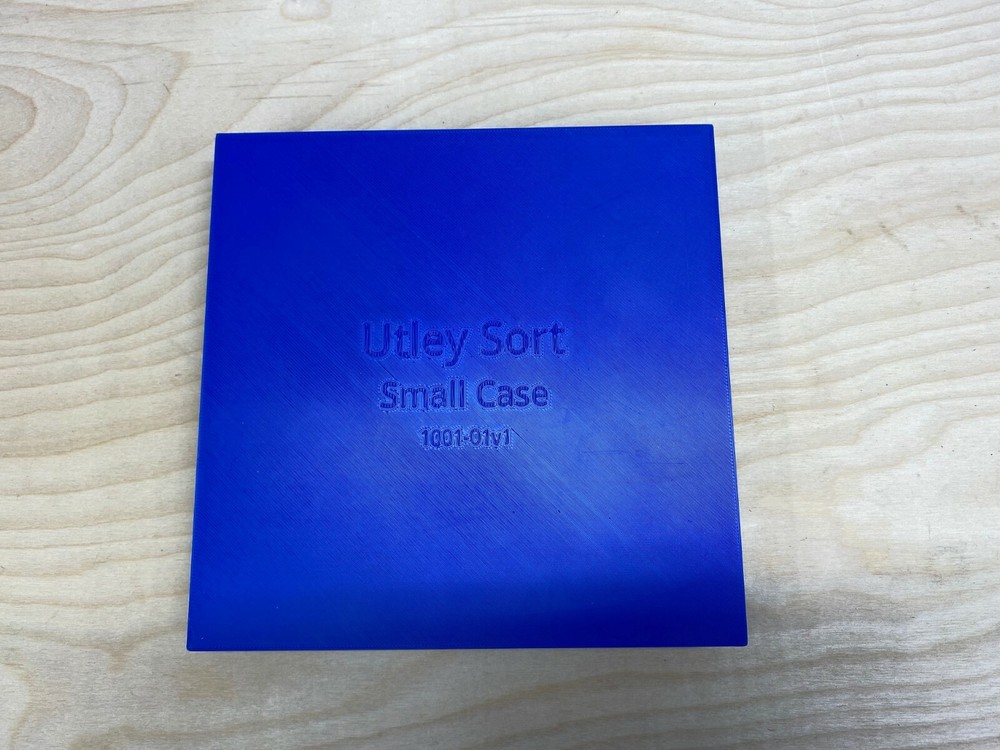 Utley Sort - Brass Sorter - sorting .380 from 9mm - SMALL Blue