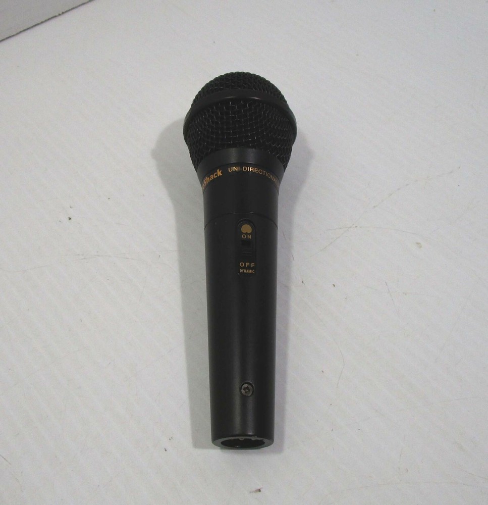 RADIOSHACK Uni-directional Dynamic XLR Microphone