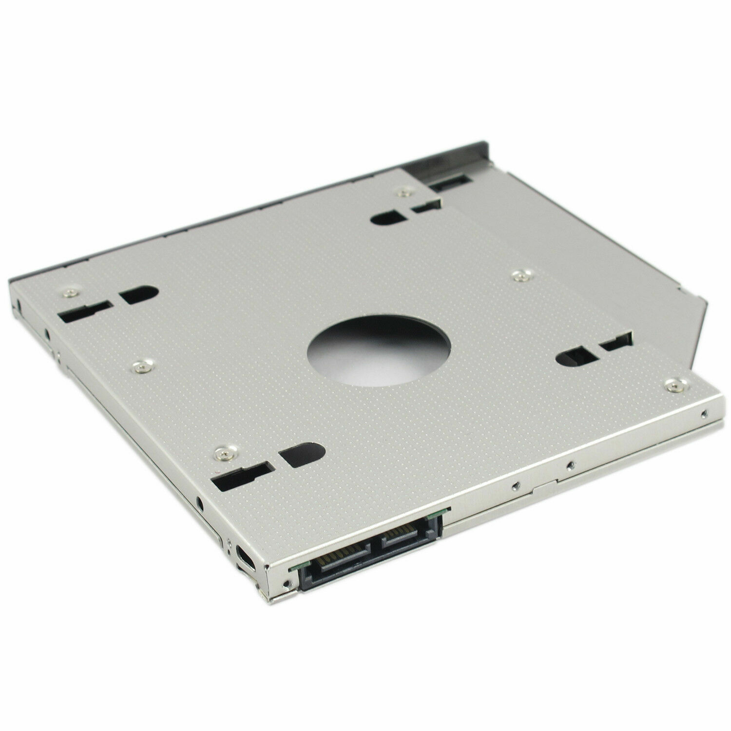 9.5mm Universal For SATA 2nd HDD SSD Hard Drive Caddy CD/DVD-ROM Optical Bay New