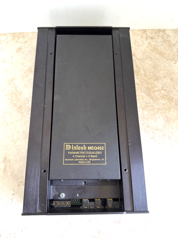MCINTOSH MEQ452 PARAMETRIC EQUALIZER/MEP 450 POWER SUPPLY  - AS IS