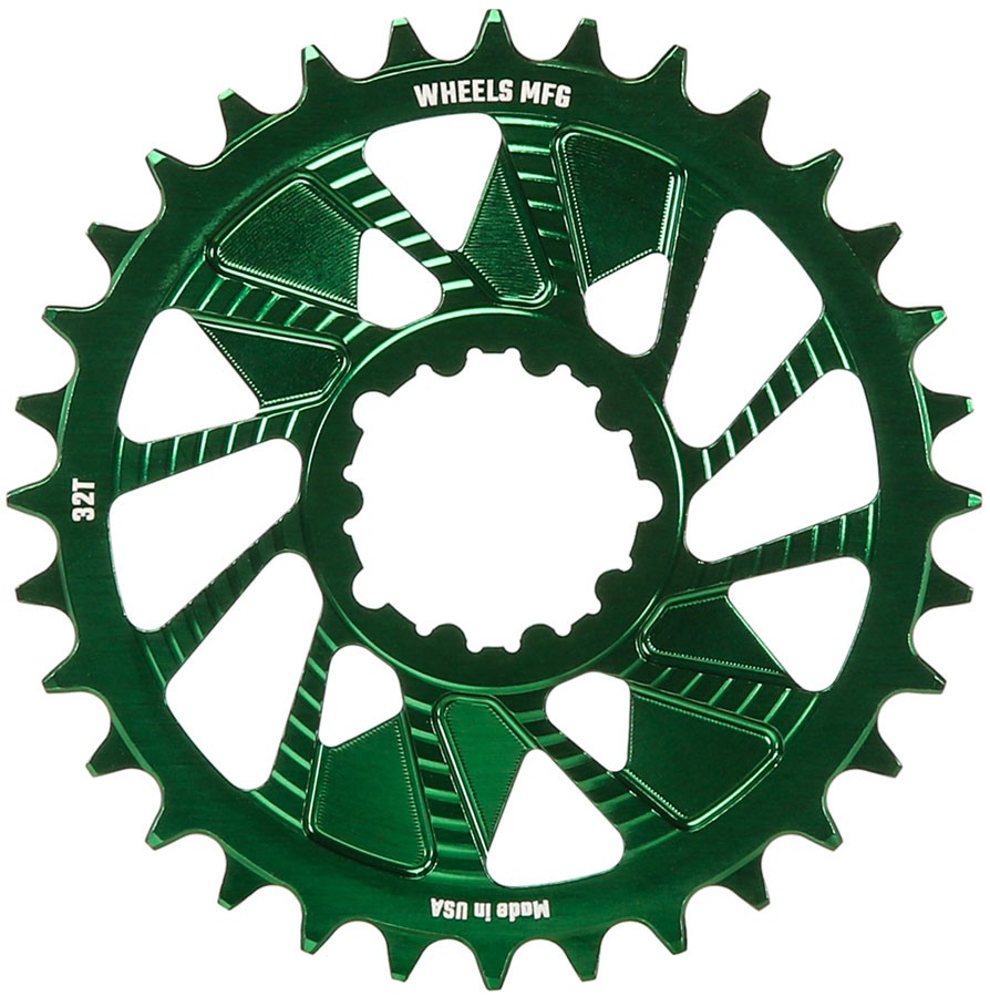 Wheels Manufacturing Direct Mount Chainring - 32t, SRAM 3-Bolt Direct Mount, 3mm