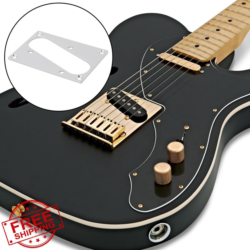 Briny River Telecaster Bridge Mounting Frame Silver