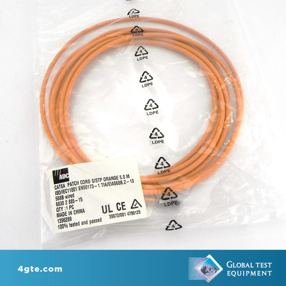 ADC 1396289 Orange Patch Cord, 5M