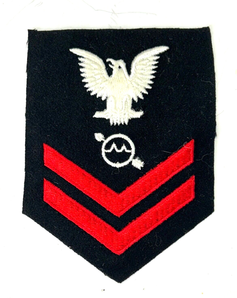 Vintage US Navy Operations Specialist 2nd Class Dress Blue Patch