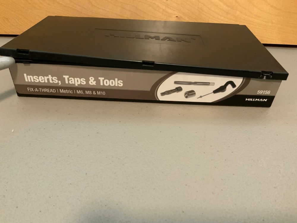 HILLMAN FIX-A-THREAD Inserts, Taps, & Tools #59156 47 Piece