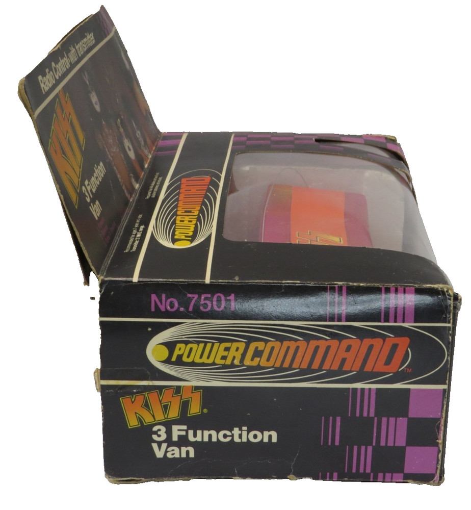 KISS AHI REMOTE CONTROL VAN - WORKS SEE VIDEO! AUCOIN 1979