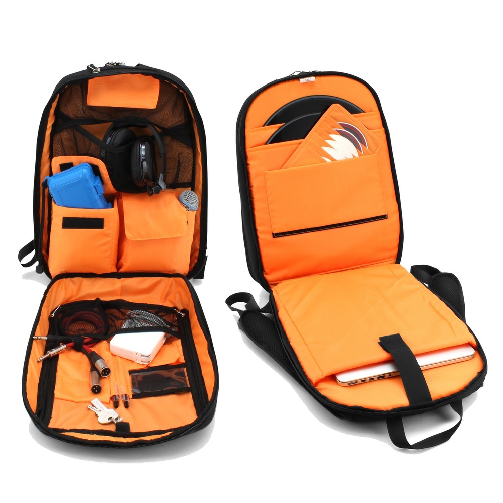 JetPack Slim - Compact Design DJ Backpack (Gray)