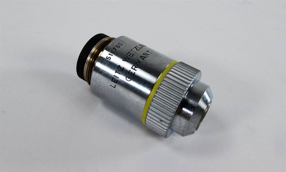 USED - LEITZ WETZLAR 160/- EF 10/0.25 Microscope Objective