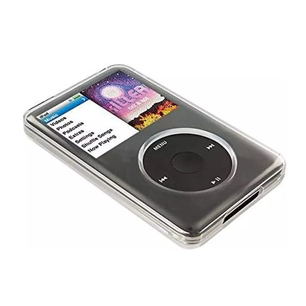 Clear Crystal Hard Shell Snap-On Case for Apple iPod Classic 80gb/120gb/160gb