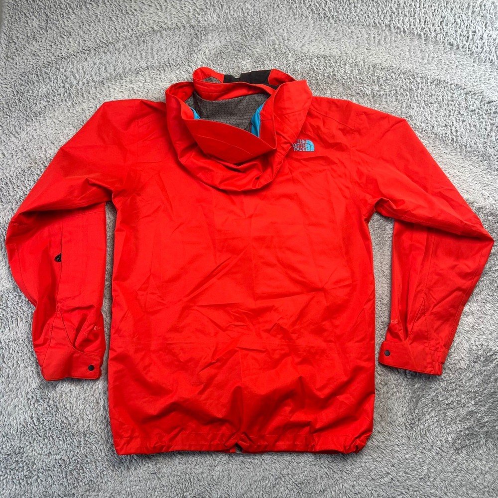 North Face Cryptic Decagon Jacket Flashlight RECCO Mens S Red Ski Snow Technical
