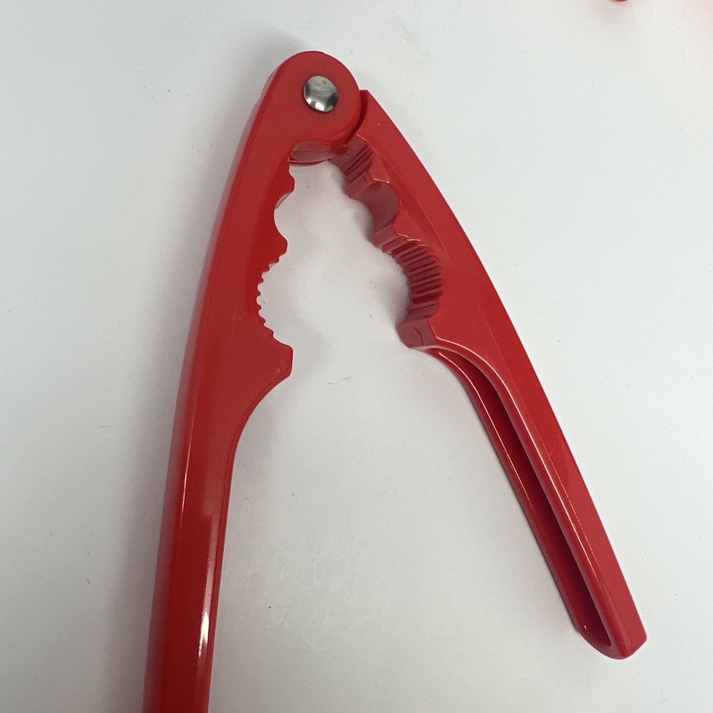Red 6.5" Seafood Lobster Crab Shellfish Nut Cracker Tool New