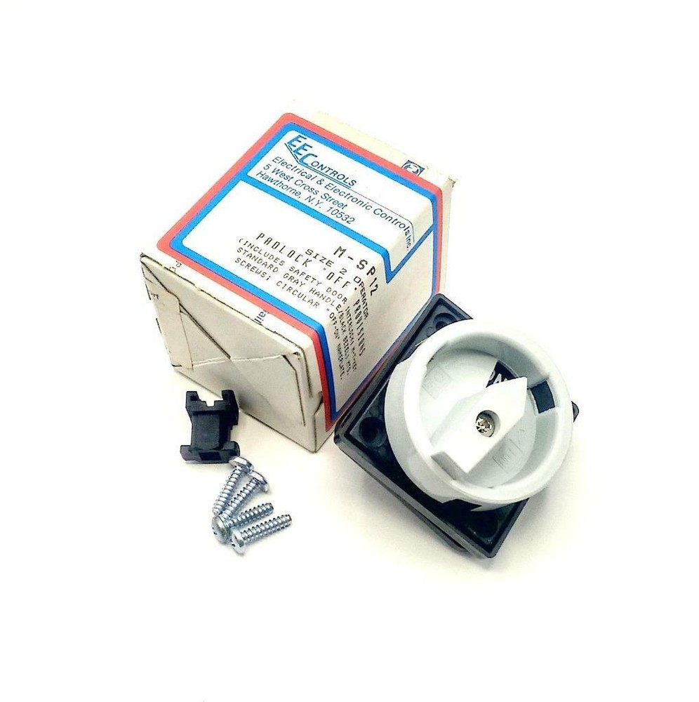 New EE Controls  M-SP12  3-Phase Disconnect Switch Handle Size 2 Operator