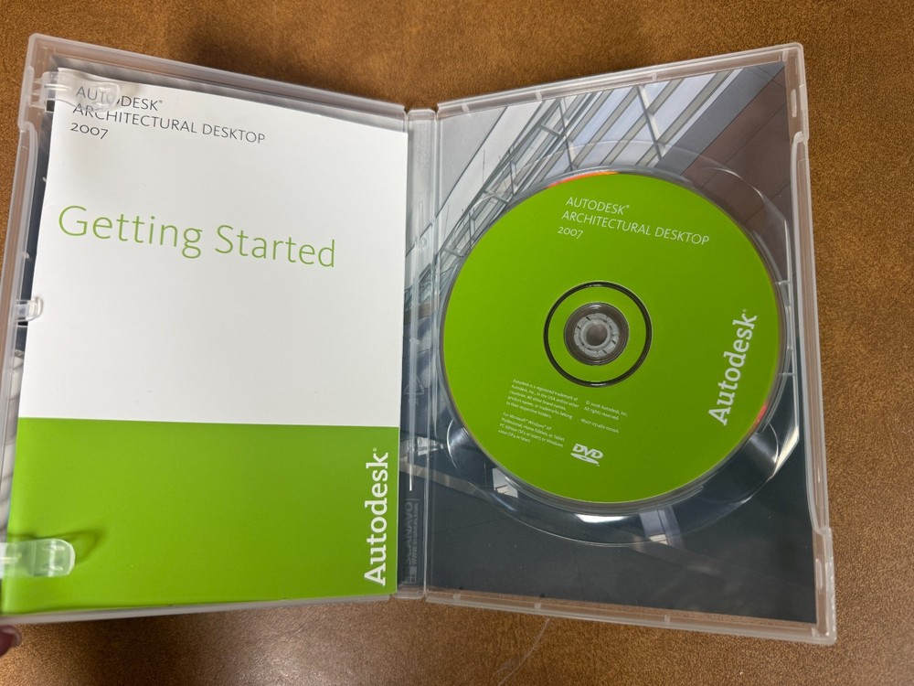 Autodesk Architectural Desktop 2007 Disc (DVD only) No codes