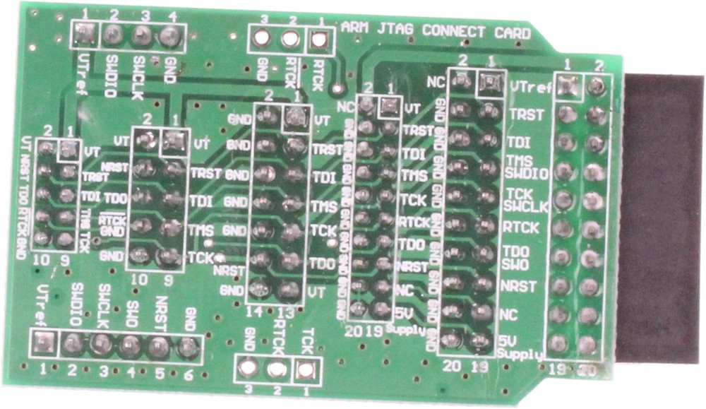 NOYITO Multi-Function Adapter Converter Board Suitable for JTAG Green/Blue