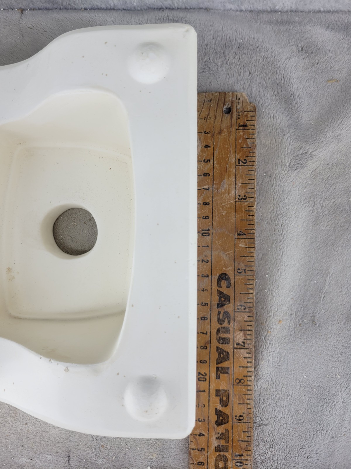 Vintage Ceramic Slip Casting Mold Of Soap Dish