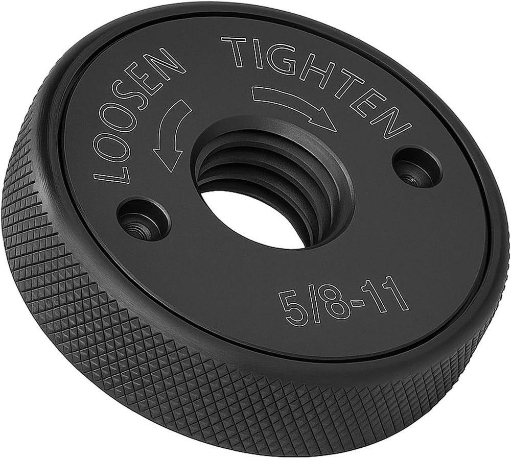 5/8''-11 Thread Angle Grinder Flange Nut, Metal Grinder Lock Nut Quick Release L