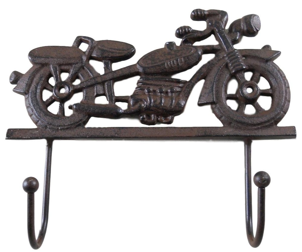 Cast Iron Motorcycle Coat Rack
