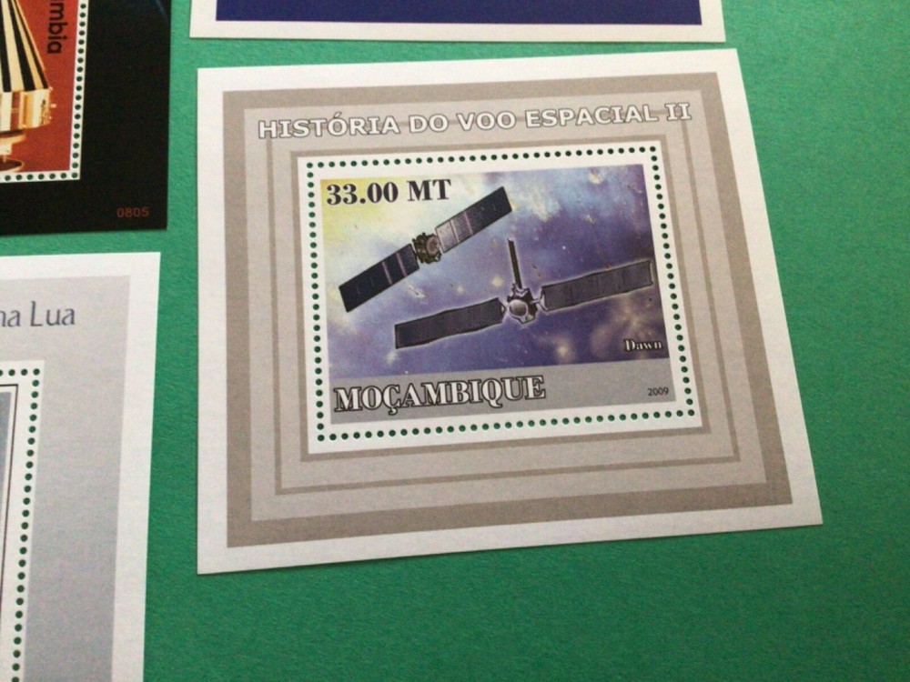 Telecommunications & Space Exploration 4 mint never hinged stamps sheet A17205