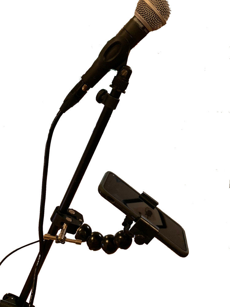 iPhone Microphone Mount/Holder