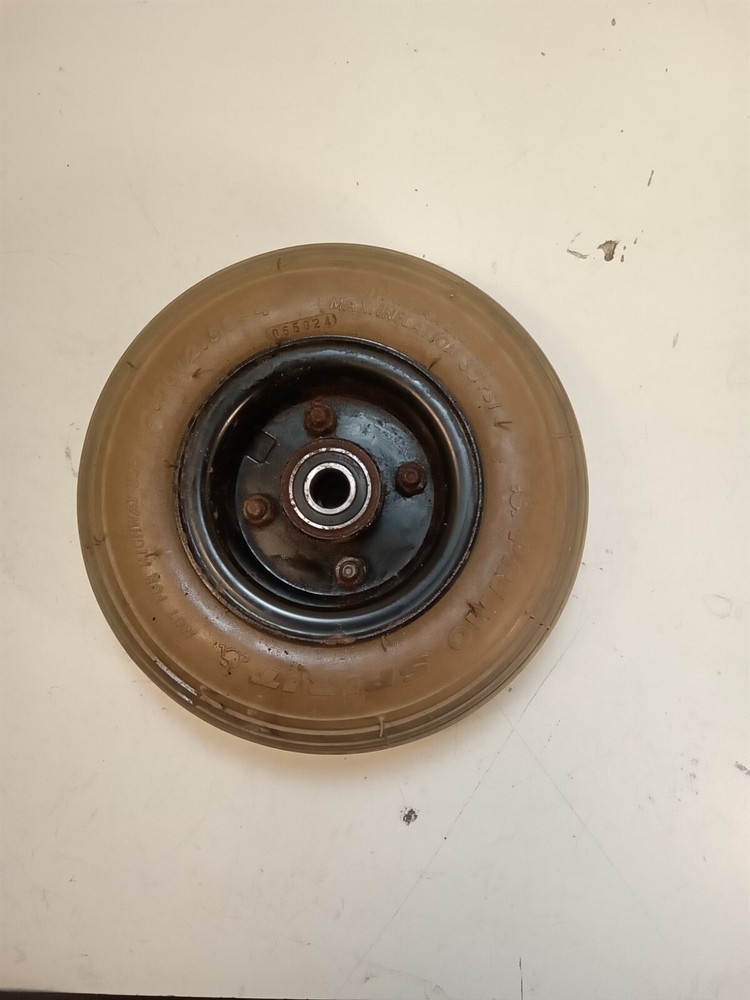 Rascal Mobility Scooter Front Wheel, 2.80 2.50-4 Rounded Tread, Solid, SW1