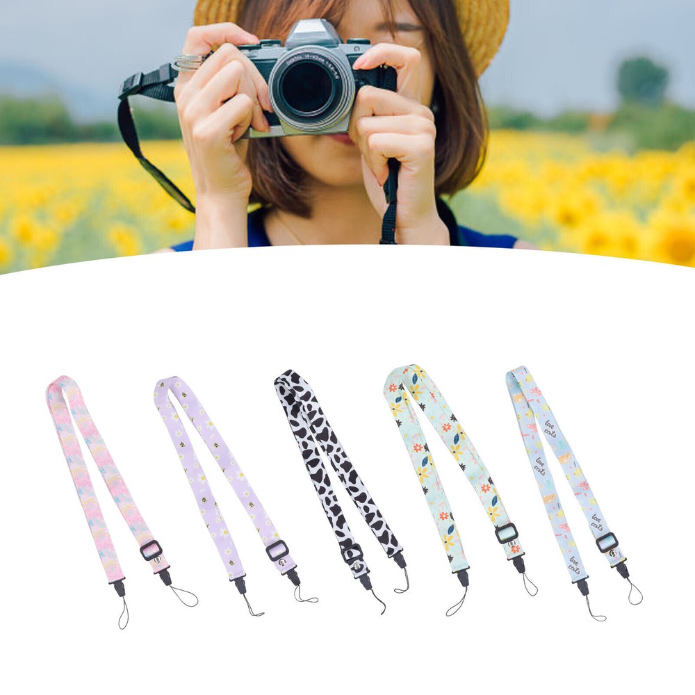 1.2m Camera Strap Belt Printed Pattern Multifunctional Shoulder Neck Strap