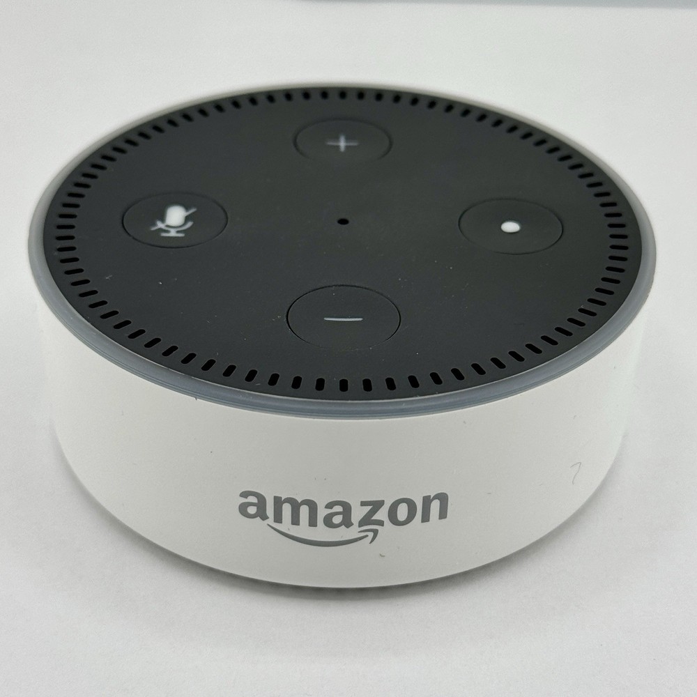 Amazon Echo Dot 2nd Generation Alexa Smart Assistant RS03QR White w/ Box TESTED