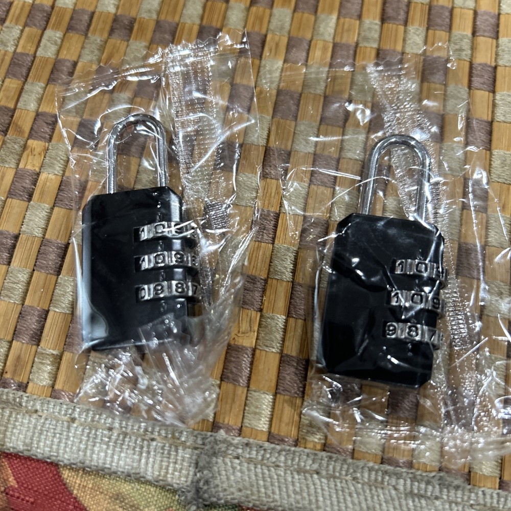 25-Pack TSA Combination Suitcase Locks Travel Luggage Security Padlocks-66E