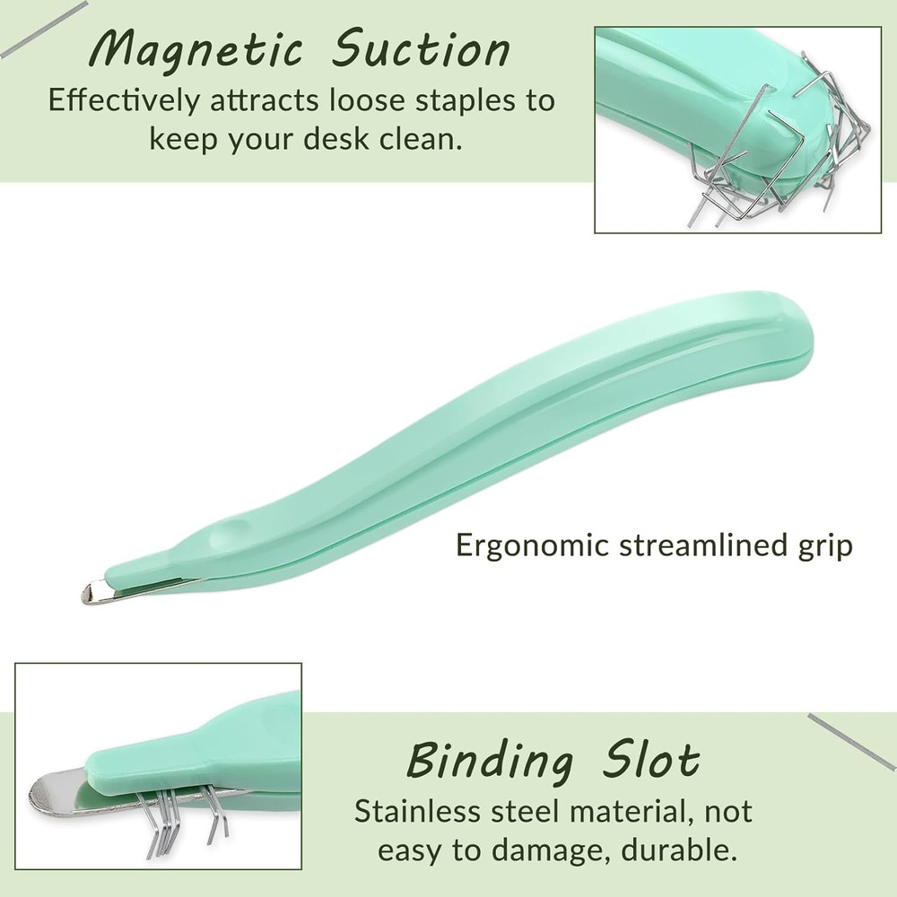 Magnetic Easy Staple Remover Tool, Professional Staple Puller Remover, Staple Re