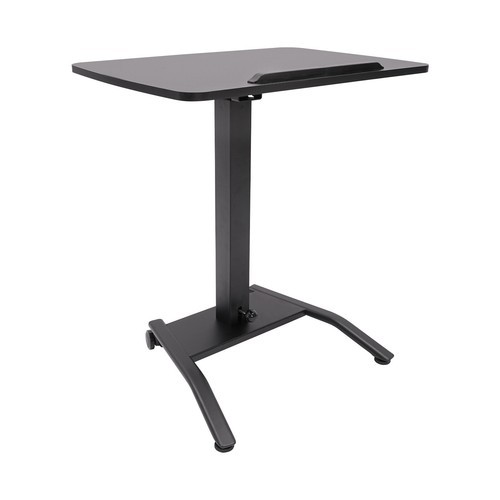 Rolling Desk Laptop Podium Desk Adjustable Standing Lifting Desk Computer Table