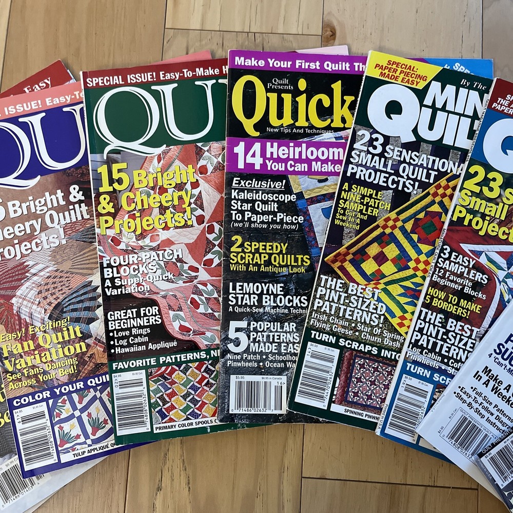 10 lot - Quilting Publications