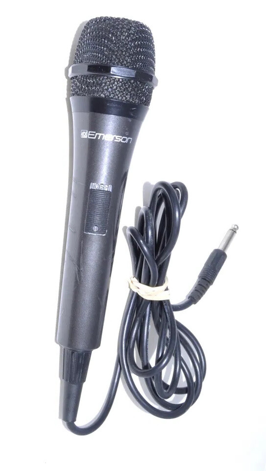 Emerson Wired Microphone Karaoke Mic