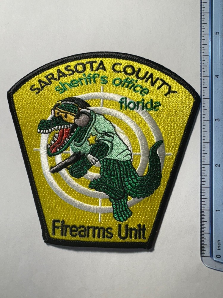 Sarasota County Florida Sheriff Firearms Unit Patch