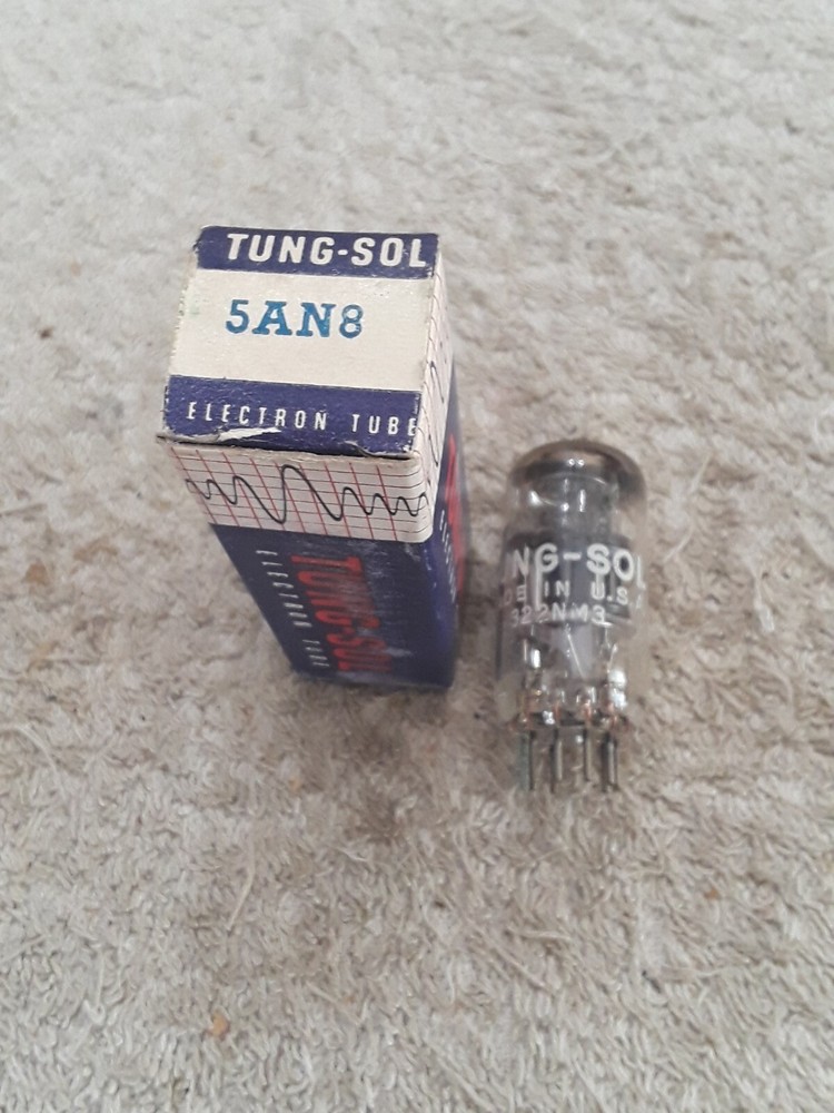 NOS Tung-Sol 5AN8 Vacuum tube