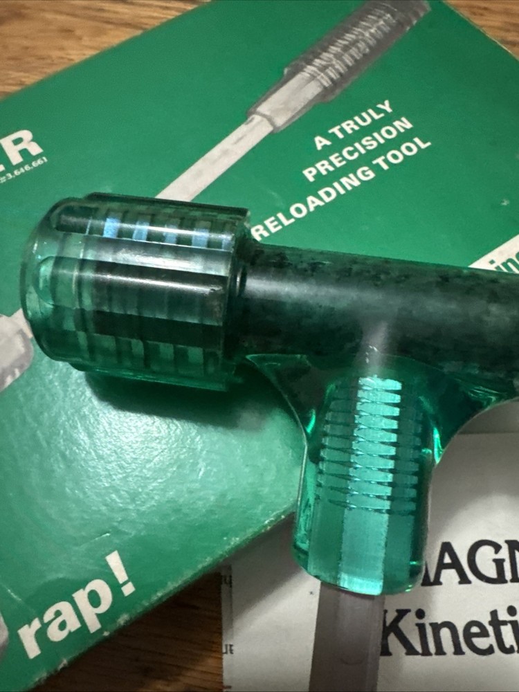 Quinetics Green Magnum Kinetic Bullet Puller Reloading Tool