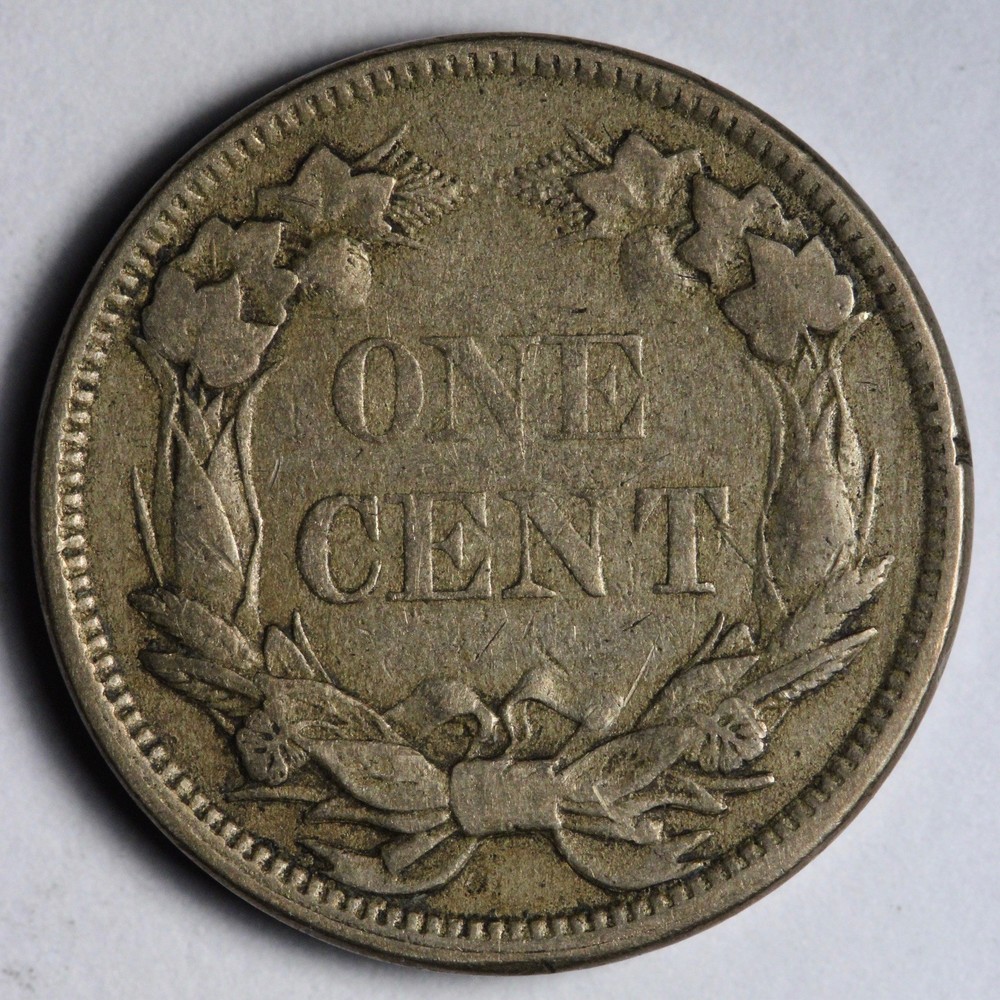 1858 SL Flying Eagle Cent Penny XF E123 JAIFM
