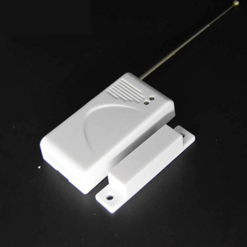 433MHz Wireless Door Window Alarm Panel Magnetic Contact Sensor Code 1527
