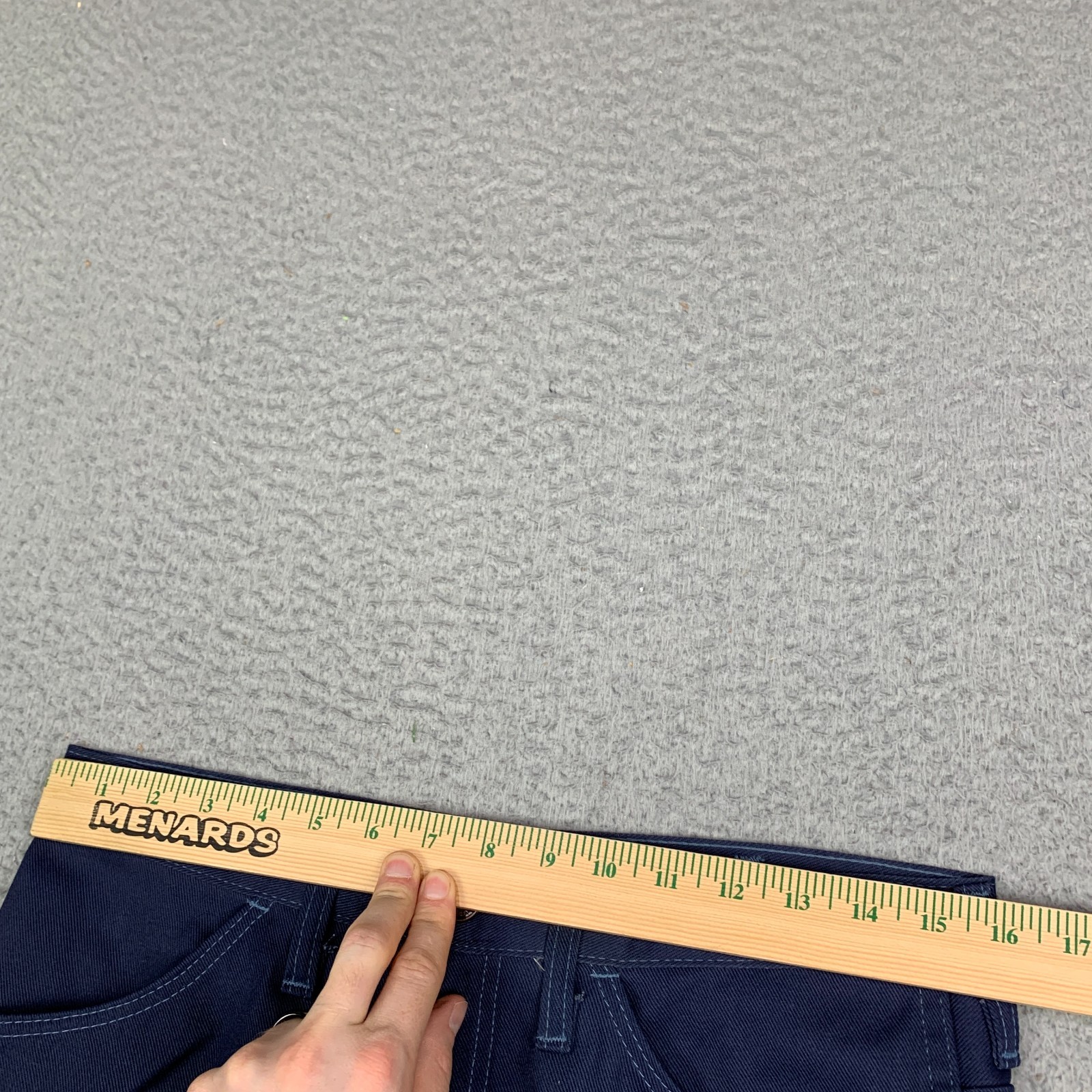 Vintage 70s Mr Leggs Flare Pants Men’s 32x31 Navy Deadstock 1970s NEW