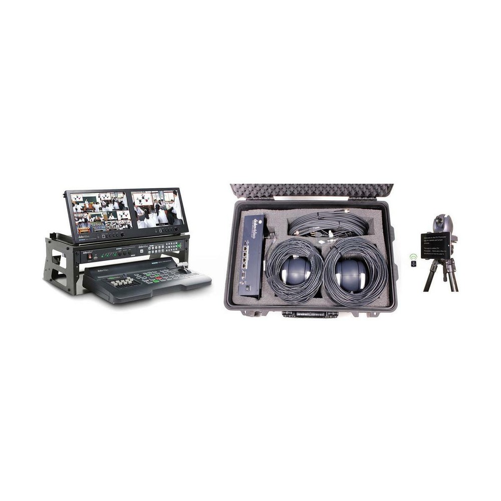 Datavideo 2-Camera Portable Video Production Bundle for Schools #EPB-2050