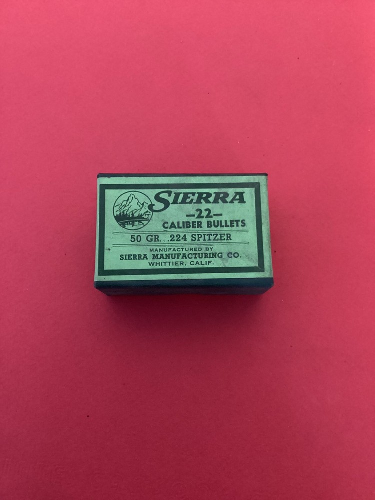 EMPTY Ammo Box Sierra 22