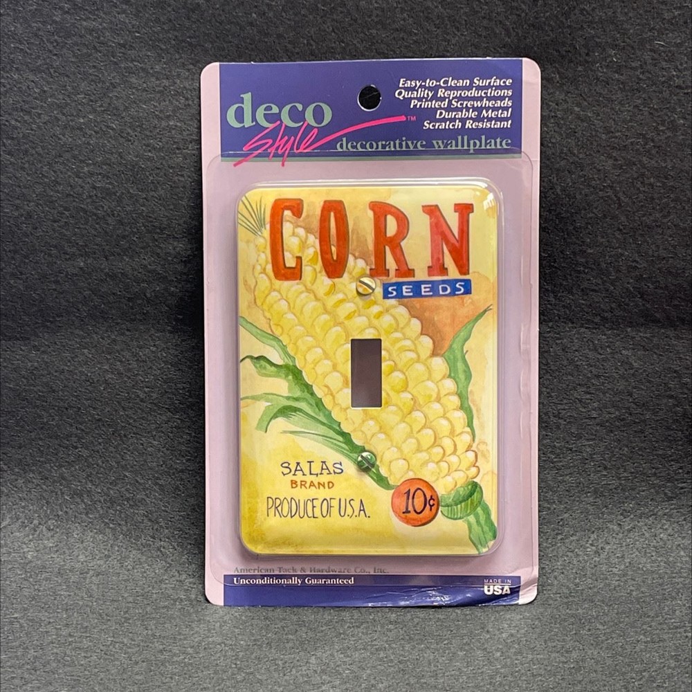 Corn Seeds Wall Plate Single Switch