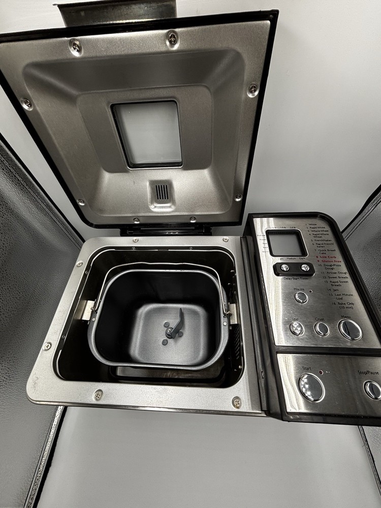 CUISINART CBK-200 Convection Bread Maker 2-Pound Programmable Stainless Steel