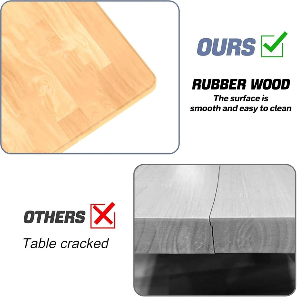 Adjustable Height Work Table 32" x 18" with 1500 lbs Capacity for Flexibility