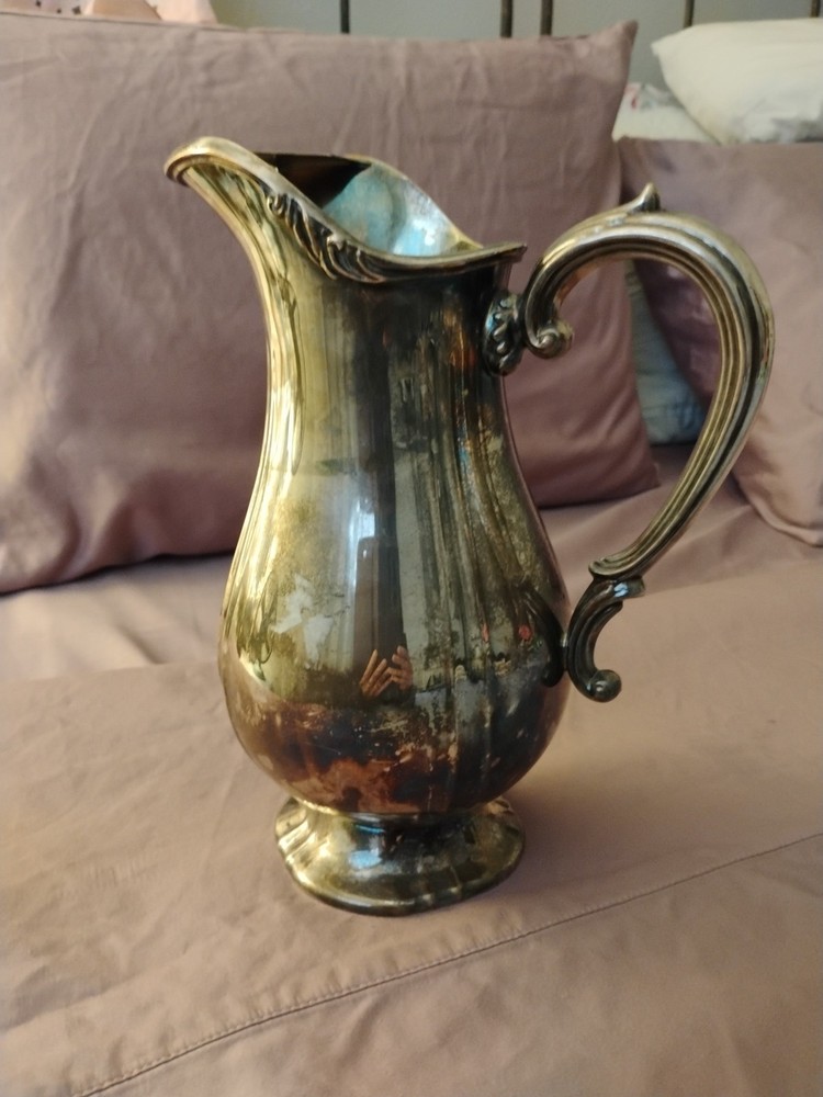 Reed & Barton Water Pitcher Vintage Silverplated