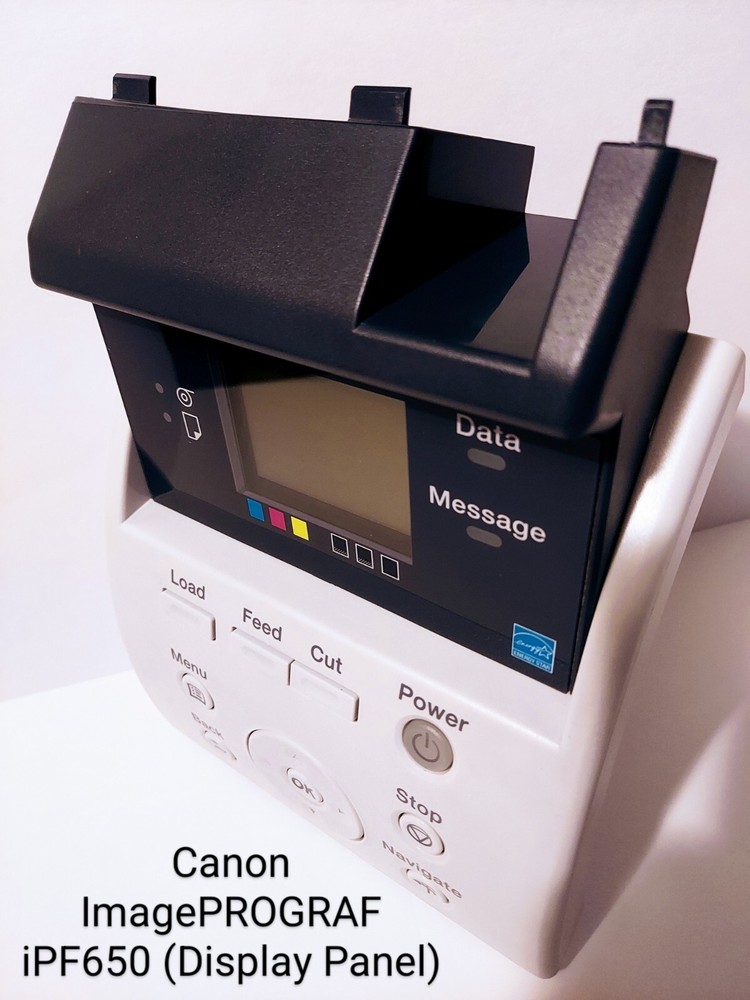 Canon imagePROGRAF iPF650 Display Panel Tested Working